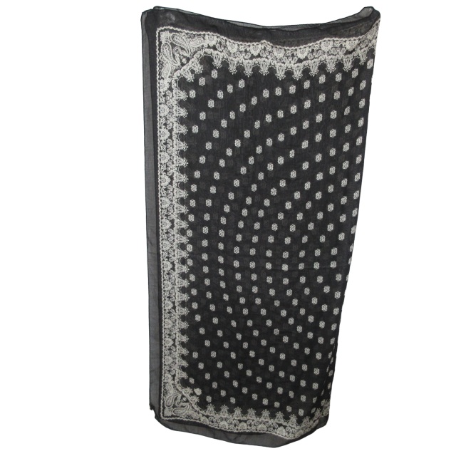 サンローラン パリ SAINT LAURENT PARIS ストール バンダナ 大判  