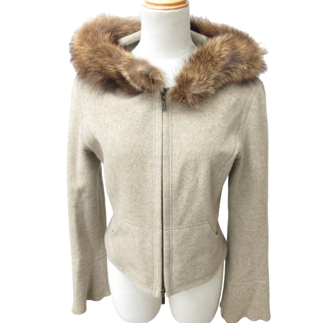 フォクシー ブティック FOXEY BOUTIQUE 美品 カシミヤ フィッシャー  