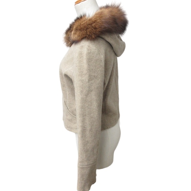 フォクシー ブティック FOXEY BOUTIQUE 美品 カシミヤ フィッシャー 