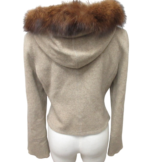 フォクシー ブティック FOXEY BOUTIQUE 美品 カシミヤ フィッシャー 