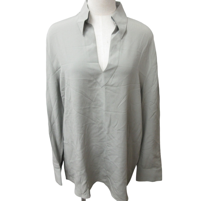 ジョルジオアルマーニ GIORGIO ARMANI シルク プルオーバーシャツ  