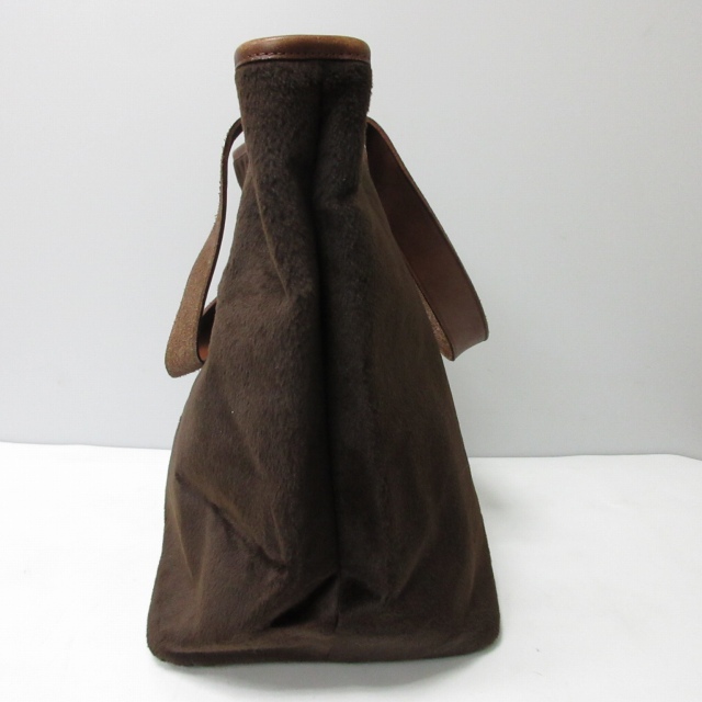 トリココムデギャルソン ハンドバッグ ブラウン 茶色 レザー｜トリコ