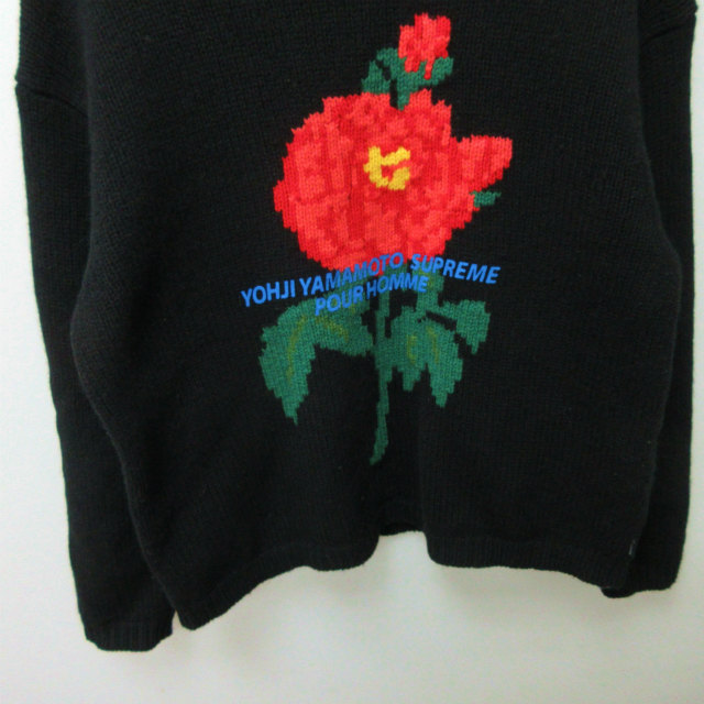 シュプリーム SUPREME ×ヨウジヤマモト YOHJI YAMAMOTO コラボ 花と  