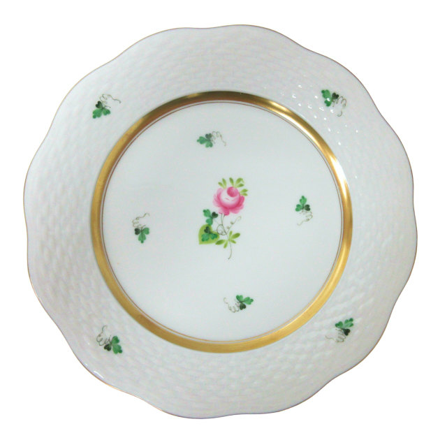 ヘレンド　ウィーンの薔薇 25センチ皿 ギフトにもオススメ ヘレンド VRHS ウィーンの薔薇シンプル