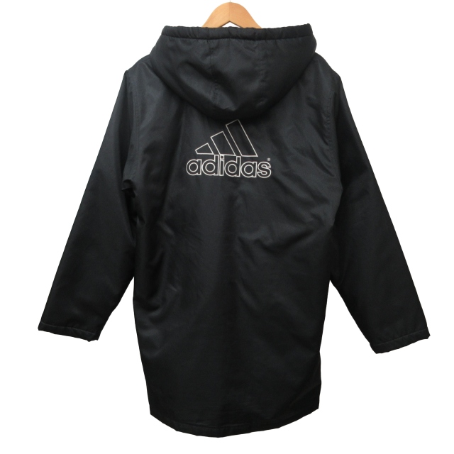 アディダス adidas ベンチコート フーデットコート ジャケット 国旗 