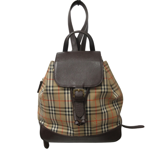 バーバリー BURBERRY 美品 ヴィンテージ ノバチェック ミニリュック 