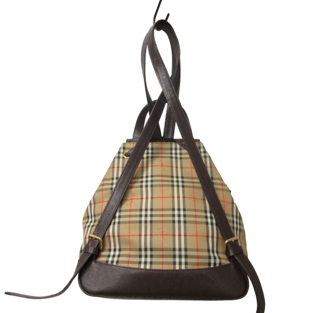 バーバリー BURBERRY 美品 ヴィンテージ ノバチェック ミニリュック 