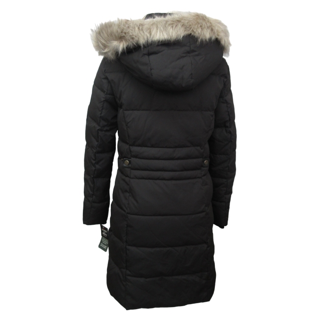 LAUREN RALPH LAUREN フード付コートXS ブラック