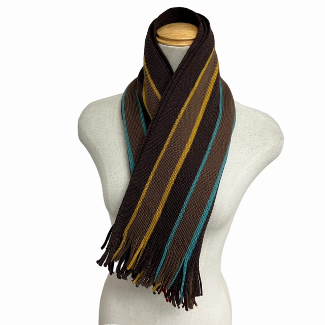 ポールスミス PAUL SMITH マルチストライプマフラー ストール