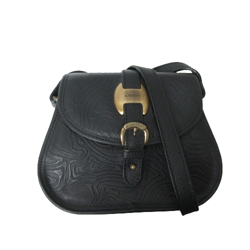 ア・テストーニ a.testoni 美品 ショルダーバッグ 斜め掛け レザー  