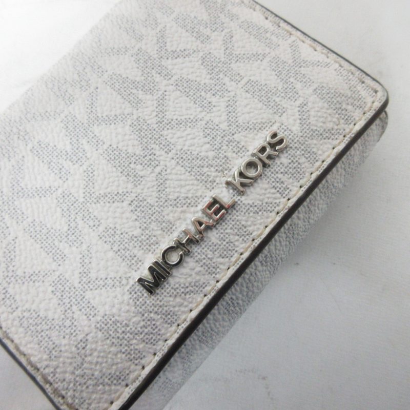マイケルコース MICHAEL KORS レザー二つ折り財布 ウォレット
