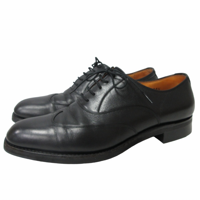 SCOTCH GRAIN HIROKAWA ブラック ドレスシューズ