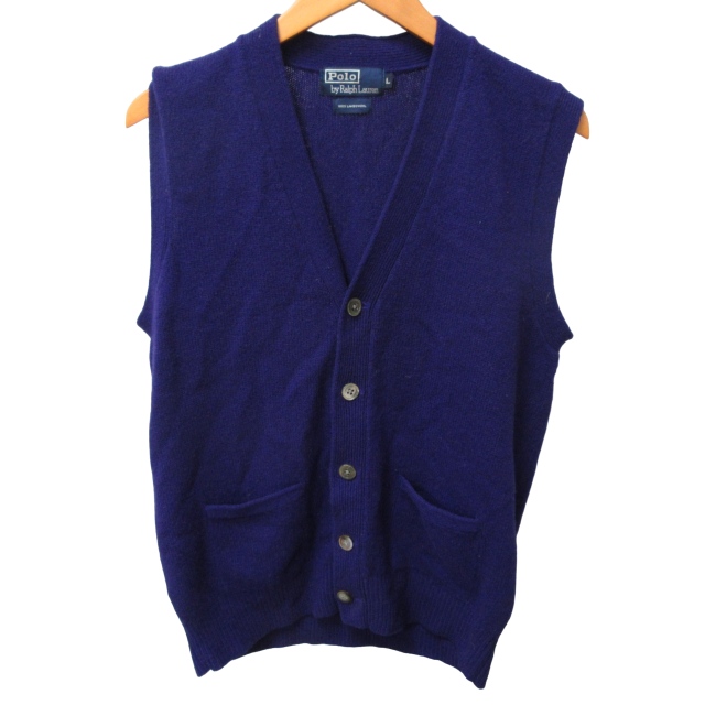 試着のみ ダンヒル スポーツ Vネック ニットベスト LL ヴィンテージ