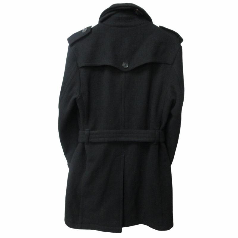 バーバリーブラックレーベル BURBERRY BLACK LABEL ウール トレンチ 