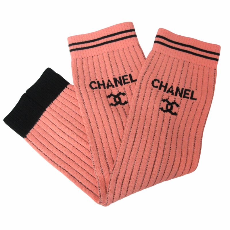 未使用品 シャネル CHANEL 24C ゲートル レッグウォーマー ココマーク  