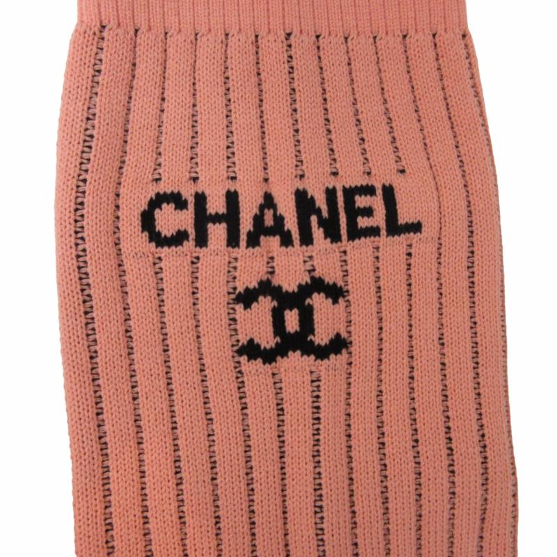 未使用品 シャネル CHANEL 24C ゲートル レッグウォーマー ココマーク