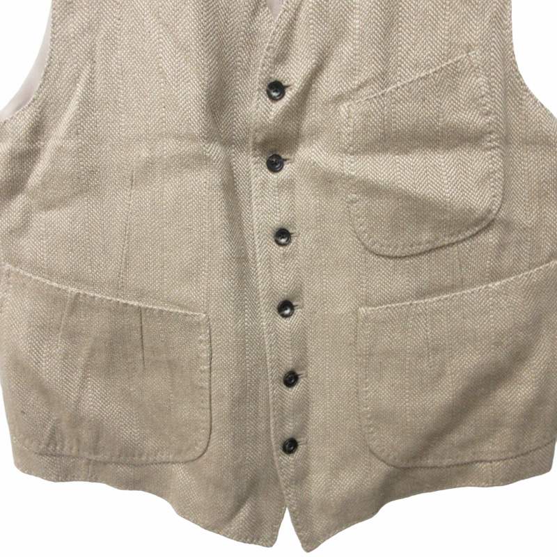オールドジョー OLD JOE TWEED SACK VEST ツイード ベスト ばけれ ジレ 