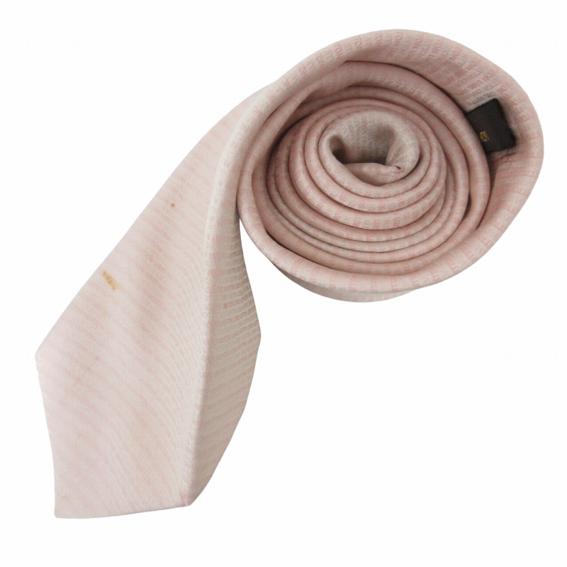 美品✨LOUIS VUITTON ネクタイ　ルイヴィトン　ロゴ　ジャガード 良品LOUIS VUITTON ネクタイ モノグラム ジャガード ヴィトン