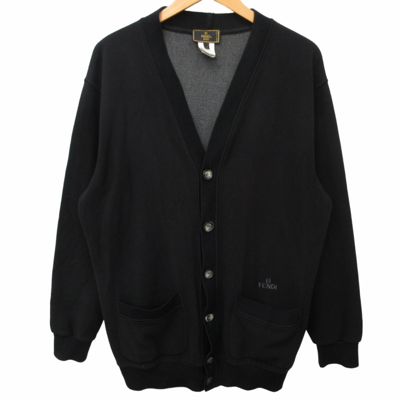 38 ファッション 美品 FENDI ヴィンテージ ズッカ柄 ウール ニット  
