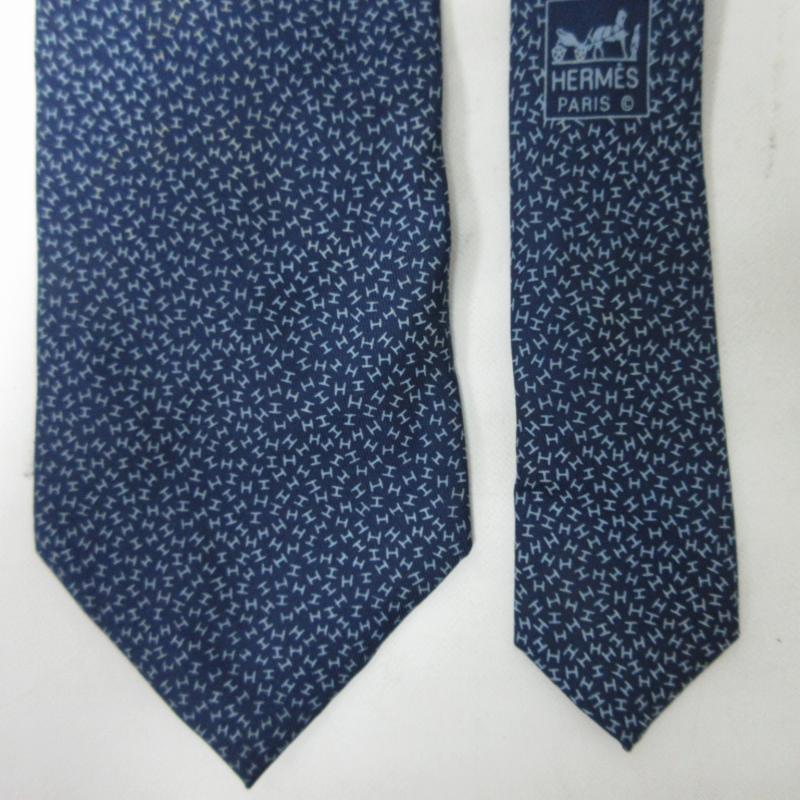 エルメス　HERMES　ネクタイ　H柄　シルク　7926MA　フランス　ベージュ エルメス HERMES ネクタイ H柄 シルク 7926MA フランス ベージュ