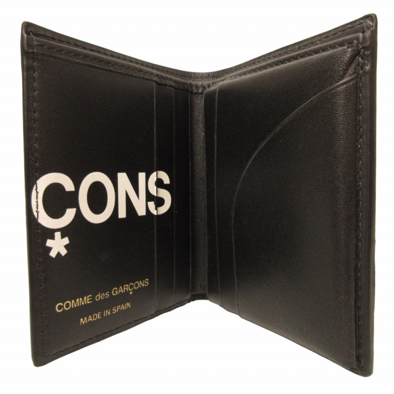 未使用品 コムデギャルソン COMME des GARCONS 近年 二つ折り財布 CDG  