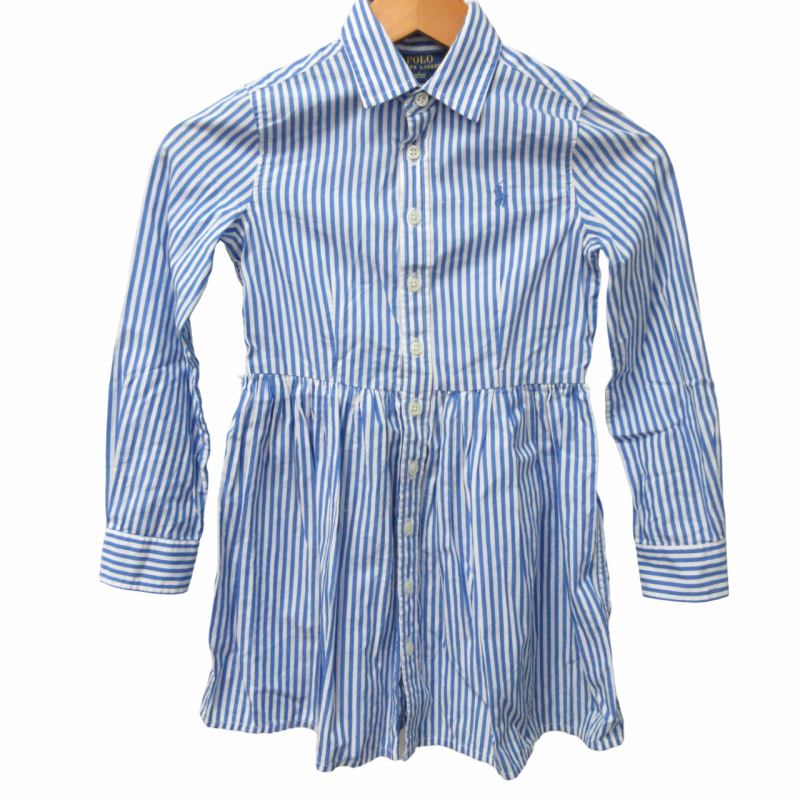 ポロ ラルフローレン POLO RALPH LAUREN 美品 シャツワンピース 