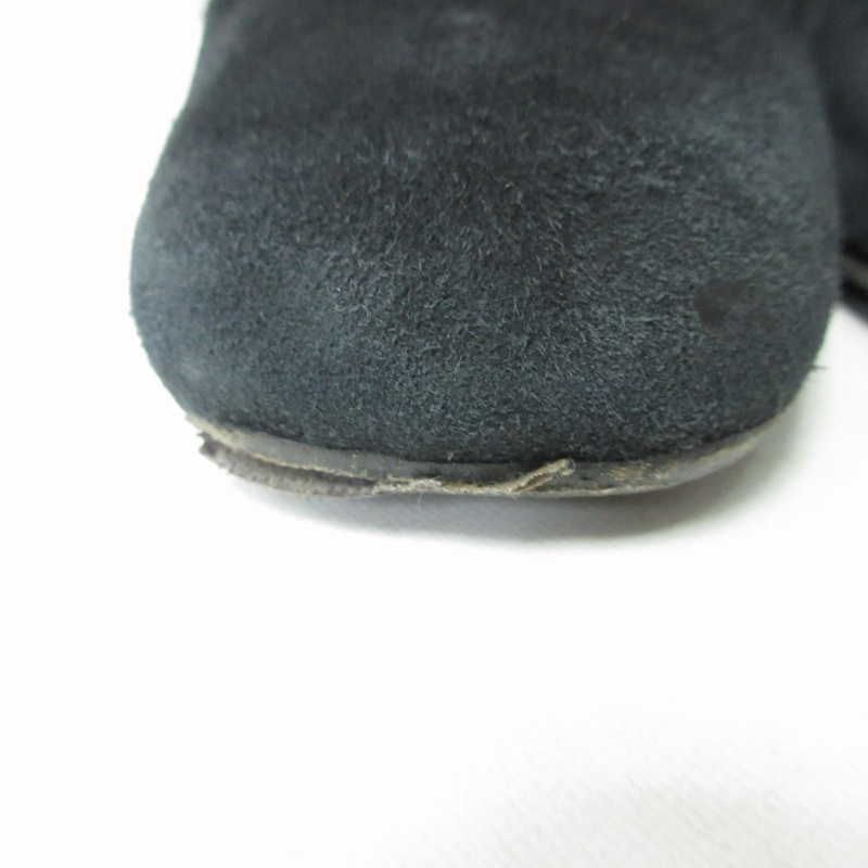 マルニ MARNI スエード ラウンドトゥショートブーツ シューズ サイド