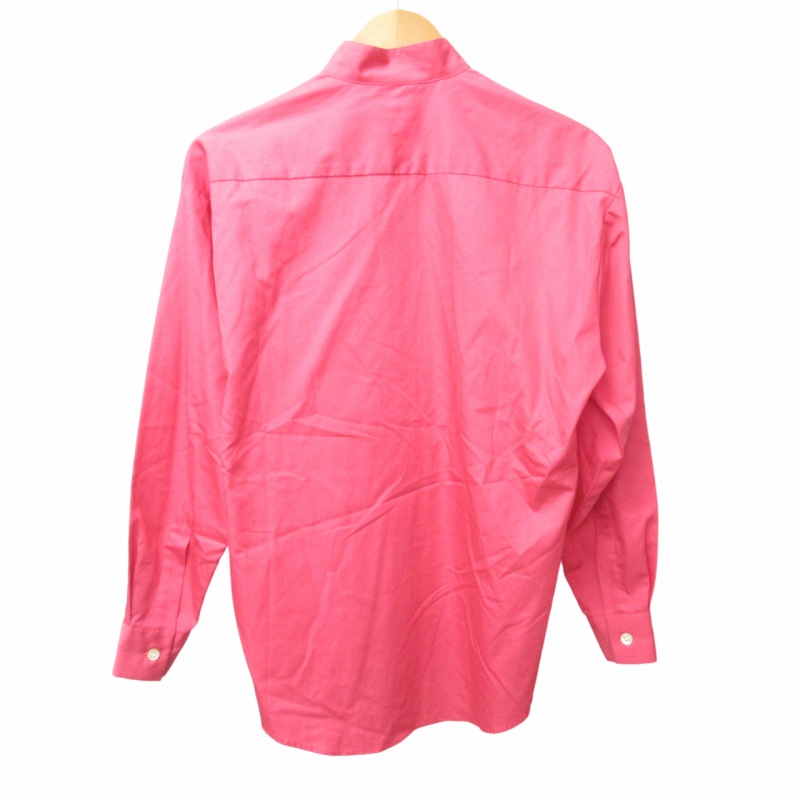イッセイミヤケ ISSEY MIYAKE DESIGN STUDIO バンドカラーシャツ 長袖 