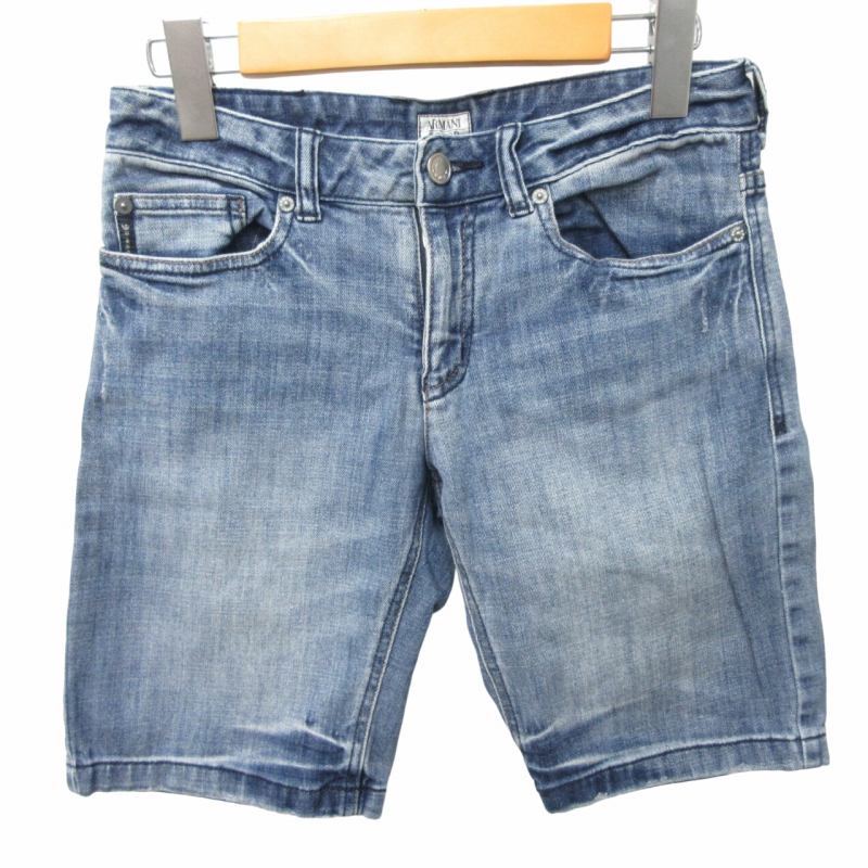 アルマーニ ジュニア ARMANI Jr キッズ ハーフデニムパンツ ボトムス 