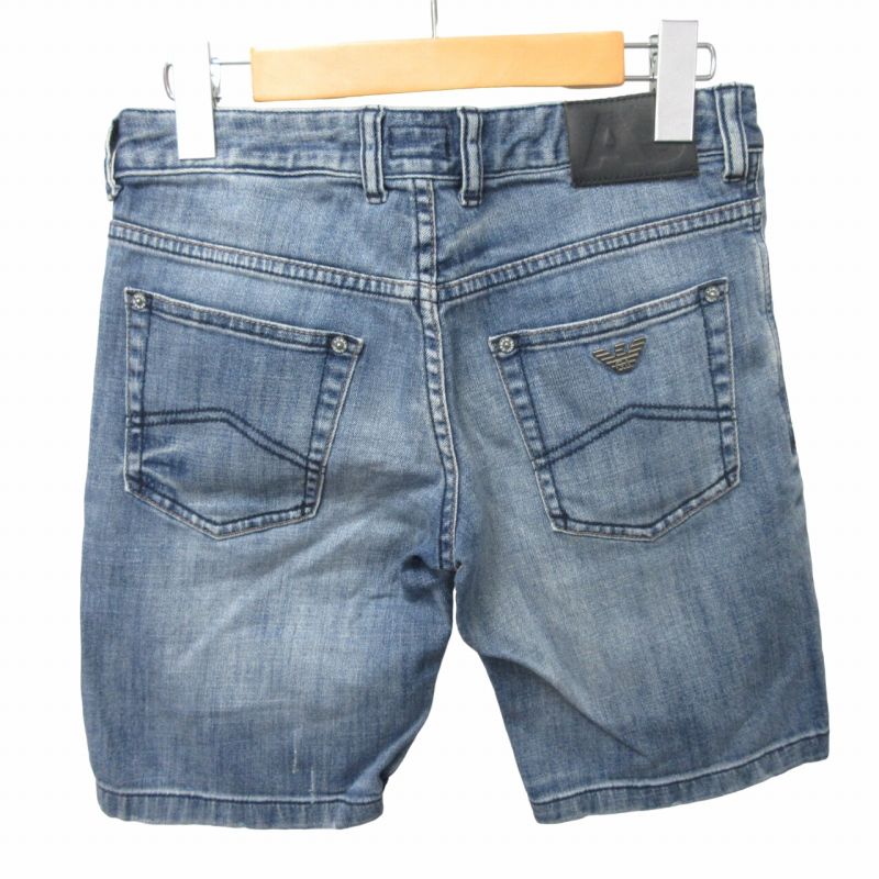 アルマーニ ジュニア ARMANI Jr キッズ ハーフデニムパンツ ボトムス 