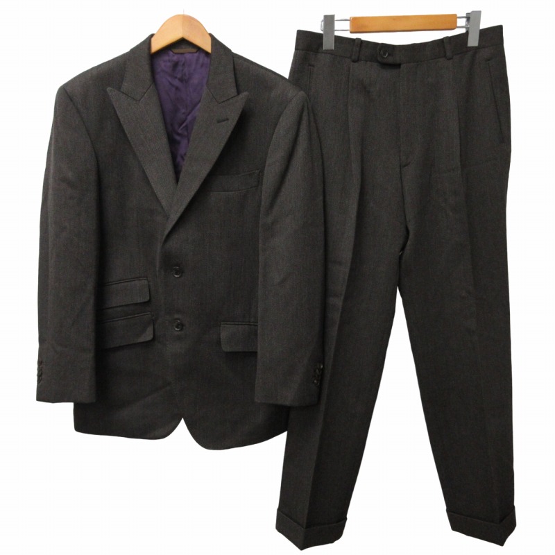 麻布テーラー azabu tailor 美品 ×DORMEUIL地 ドーメル地 スーツ 