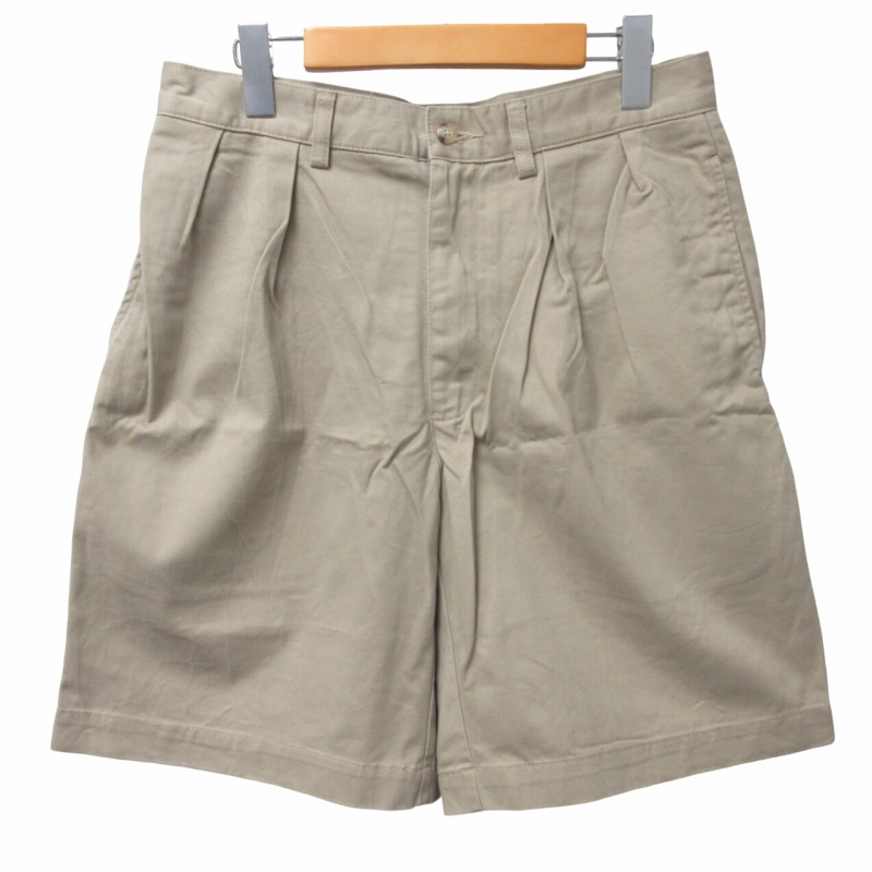 90s★W32（80㎝）■ラルフローレン/タイラーショート/ベージュ W32】POLO by Ralph Lauren POLO CHINO 