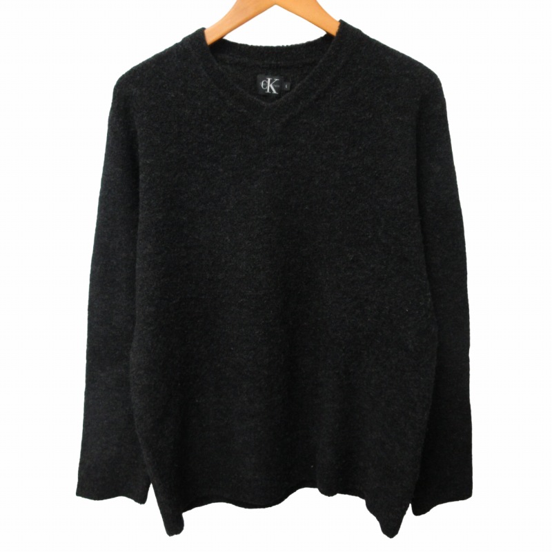シーケーカルバンクライン ck Calvin Klein Vネックセーター ニット 