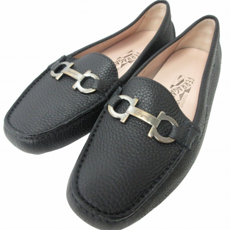 サルヴァトーレフェラガモ Salvatore Ferragamo 美品 レザー 