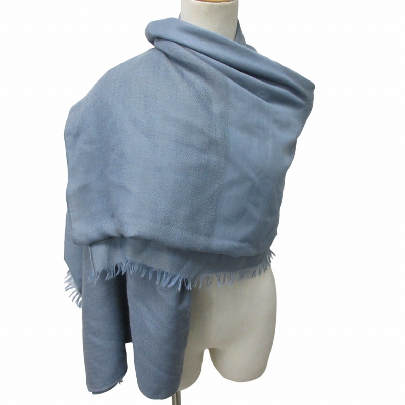 エルメス HERMES 大判カシミヤストール マフラー Hジャガード  