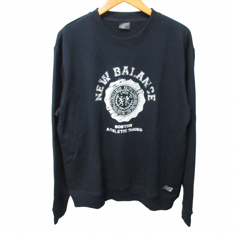 NEW BALANCE ロゴ刺繍スウェット