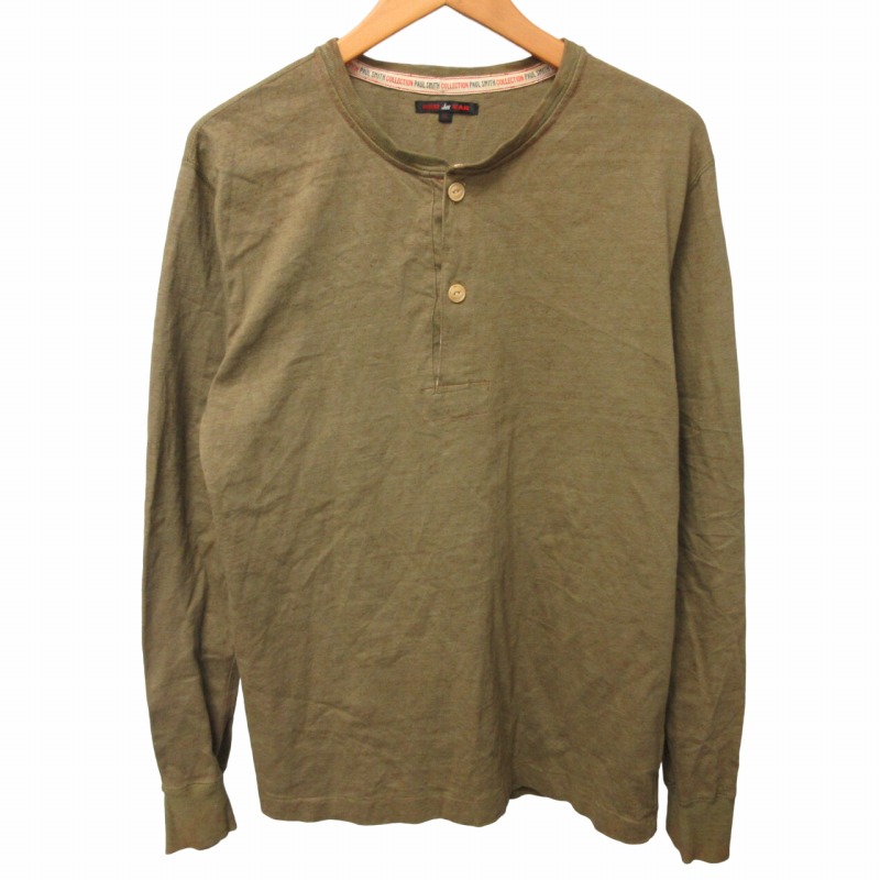 レッドイヤーポールスミス RED EAR PAUL SMITH バンドカラーTシャツ 