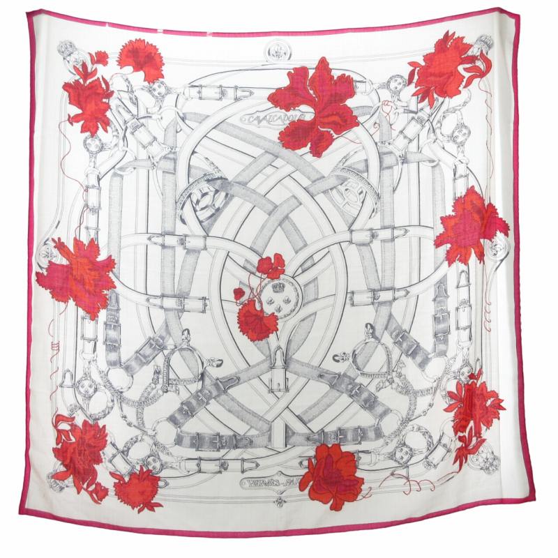 エルメス HERMES カレ140 CAVALCADOUR カヴァルカドゥール スカーフ  