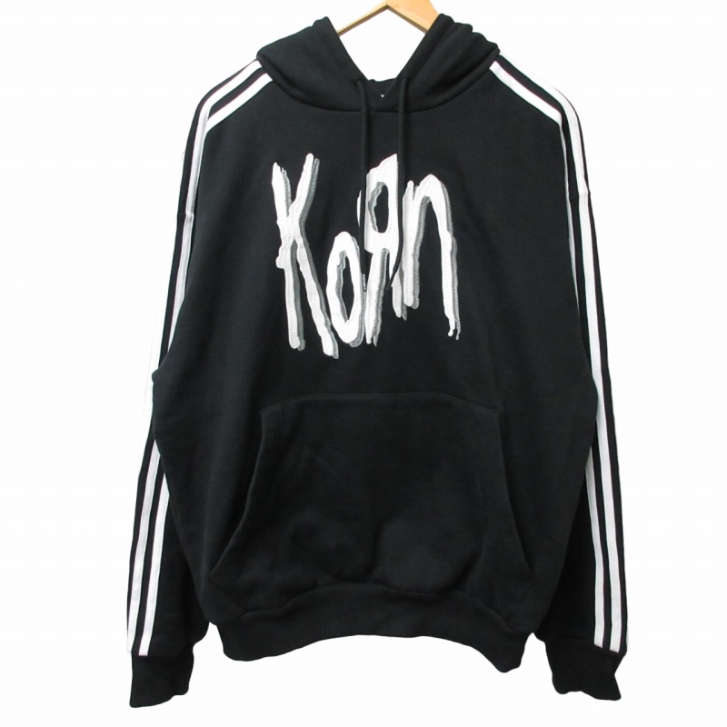 アディダスオリジナルス adidas originals ×KORN コーン 美品 パーカー 