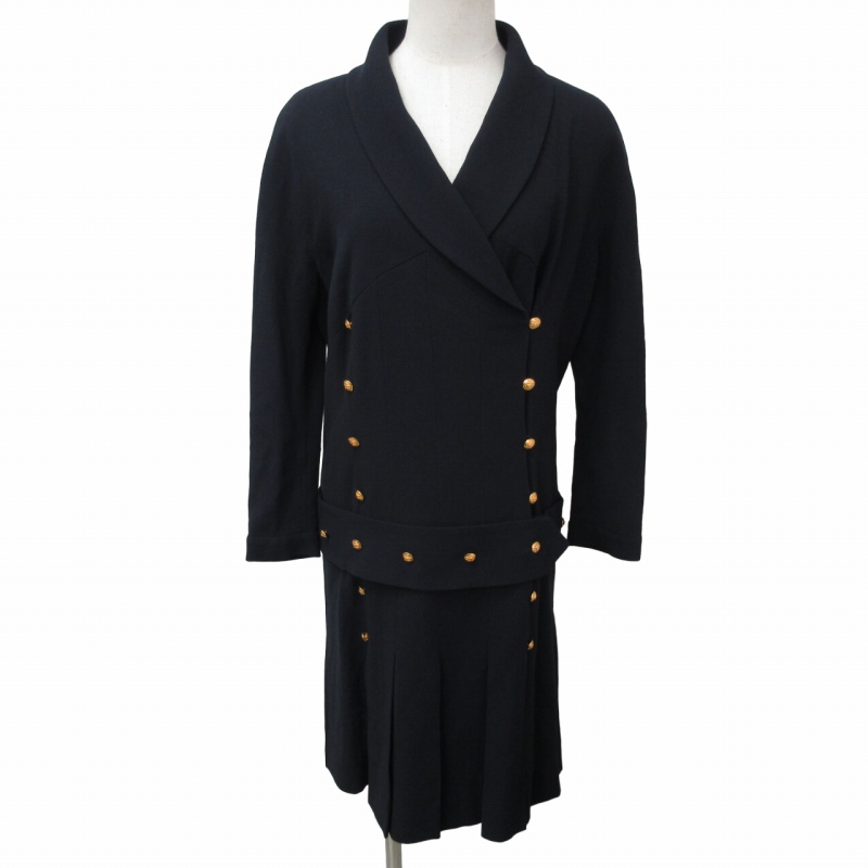 シャネル CHANEL BOUTIQUE カシュクール ワンピース ドレス ココマーク  