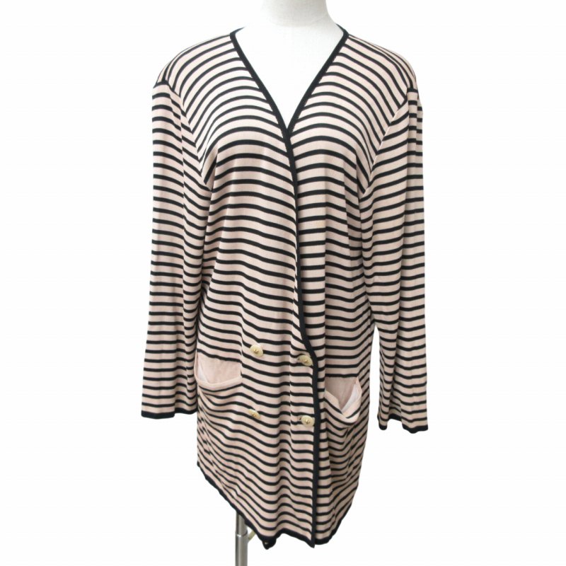 フォクシー ブティック FOXEY BOUTIQUE ロングカーディガン Vネック 
