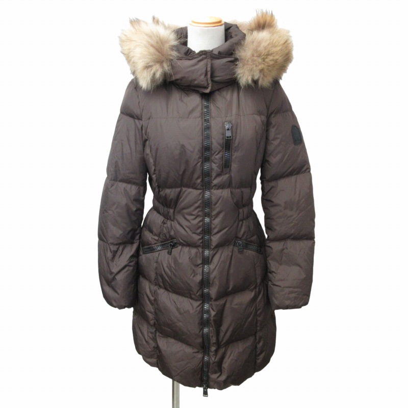 コーチ COACH 美品 ダウンコート ダウンジャケット ラクーンファー  