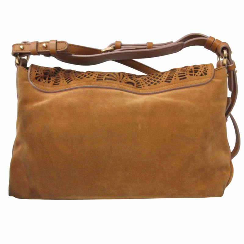 セルジオロッシ Sergio rossi 2WAY レザー ショルダーバッグ クロス  