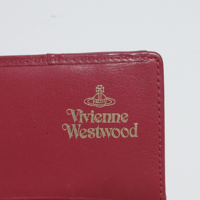 未使用VivienneWestwoodレザー二つ折り財布　ビッグオーブ　箱付き Vivienne Westwood 二つ折り財布 ブラック レザー オーブ - メルカリ