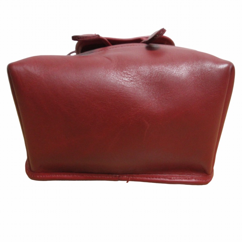 美品 COACH バックパック オールレザー レッド オールドコーチ 9960 美品 COACH バックパック オールレザー レッド オールドコーチ