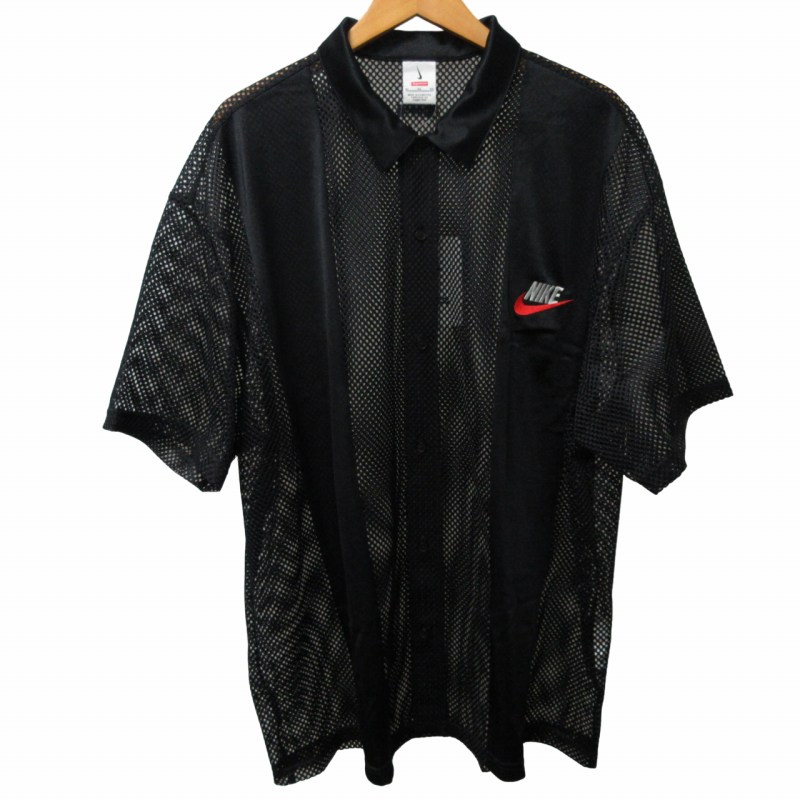 未使用品 シュプリーム SUPREME × ナイキ NIKE タグ付 24SS S/S MESH 