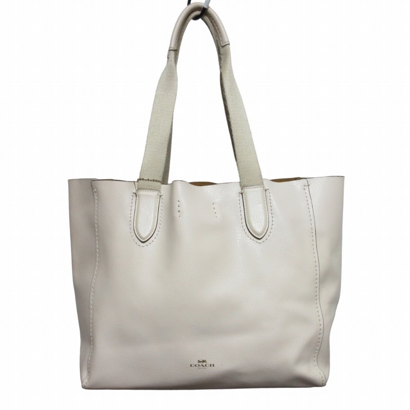 コーチ COACH レザートートバッグ ハンドバッグ ロゴプリント F58660 