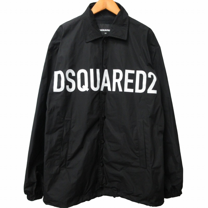 ディースクエアード DSQUARED2 美品 コーチジャケット フロントロゴ 