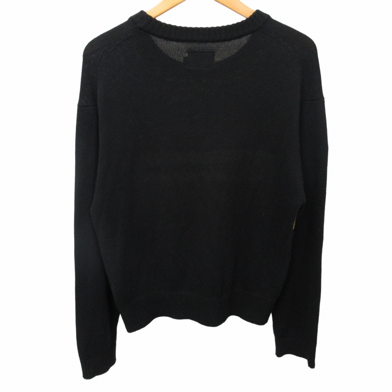 ステューシー STUSSY INTERNATIONAL ニット セーター ロゴ刺繡 クルー 