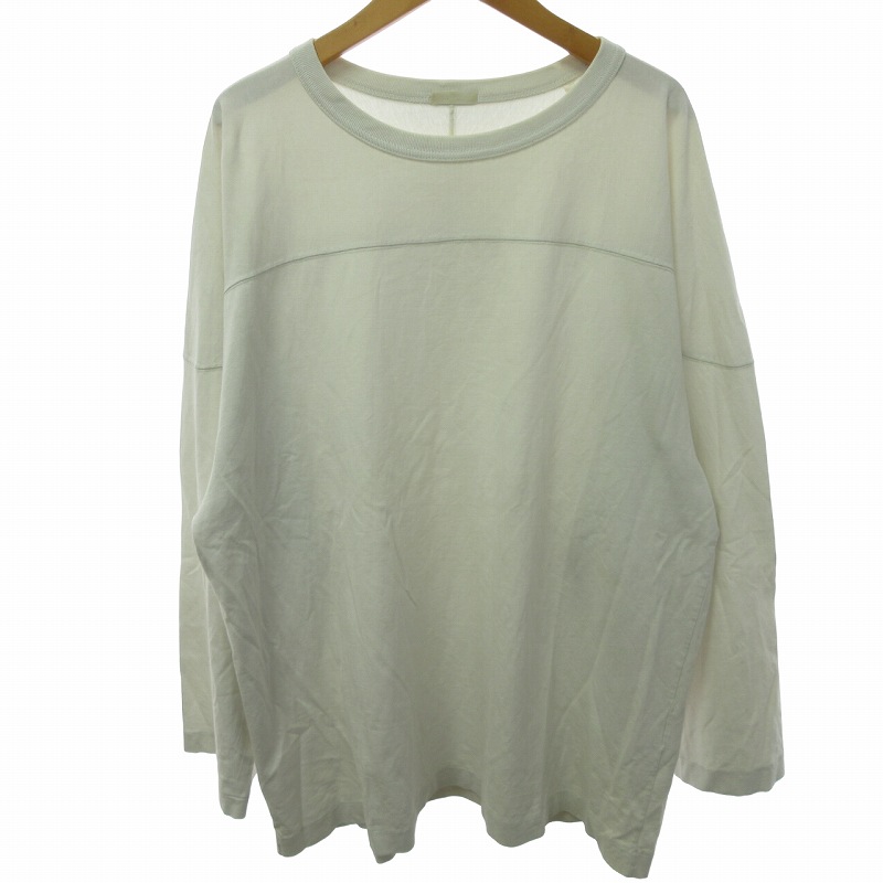 コモリ COMOLI 19AW フットボールTシャツ カットソー Q03-05002 長袖